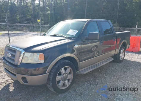 2006 Ford F-150 Lariat/Xlt из США, поврежденный, VIN 1FTPW12V96KD15274
